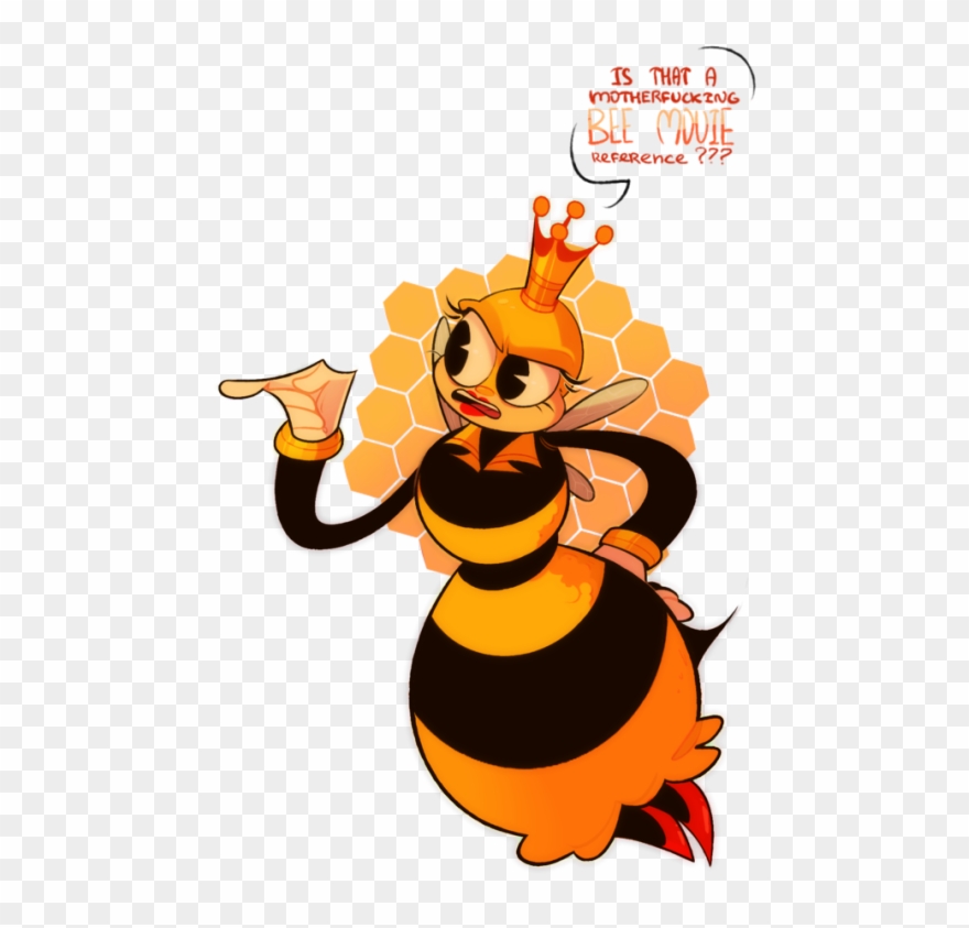 No Work For The Trash - Cuphead Rumor Honeybottoms Fanart Clipart