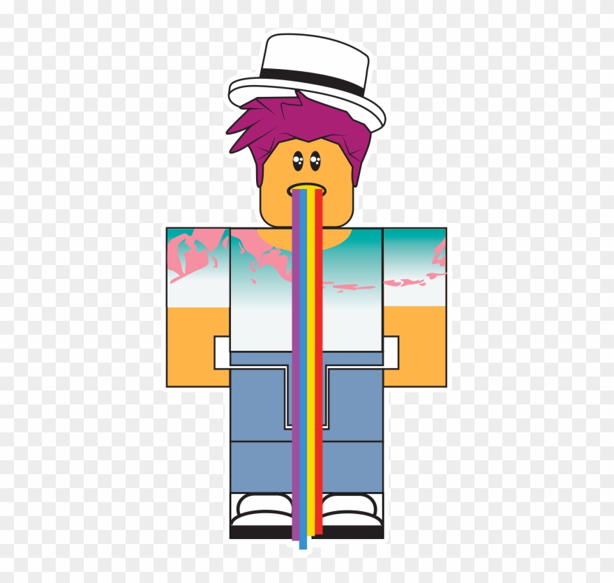Robloxian Life Clothing Store Billboard Guy Clipart