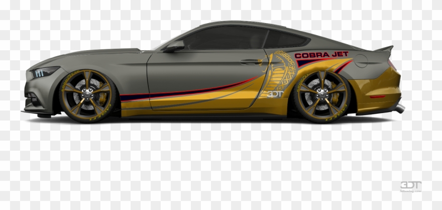 Ford Mustang Gt 2 Door Coupe 2015 Tuning - Supercar Clipart