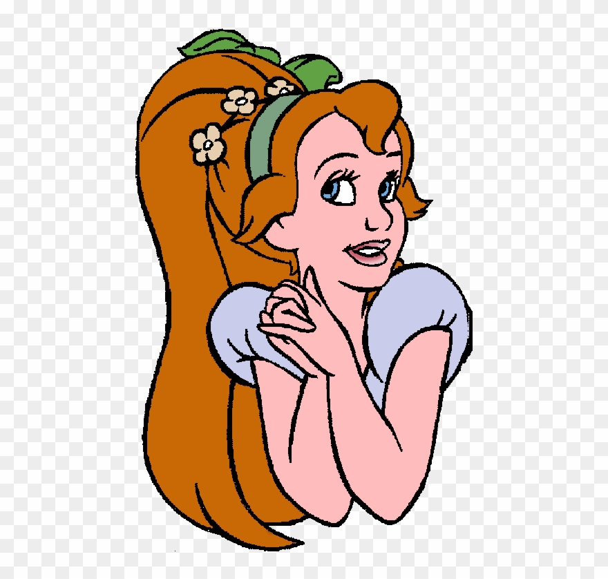 Thumbelina Clipart - Thumbelina 1994 Coloring Sheets - Png Download