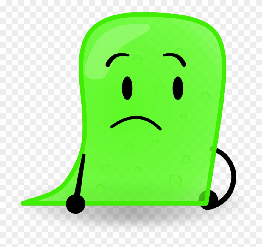 Slimey - Object Connects Slimey Png Clipart