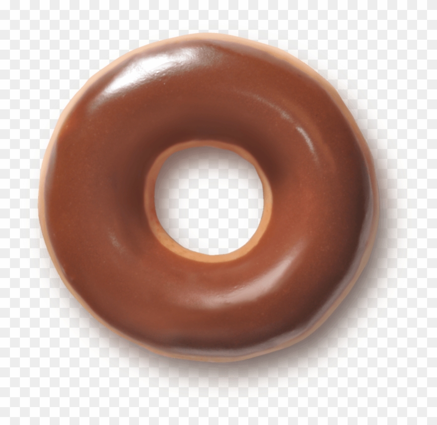Clip Arts Related To - Krispy Kreme Chocolate Doughnut - Png Download