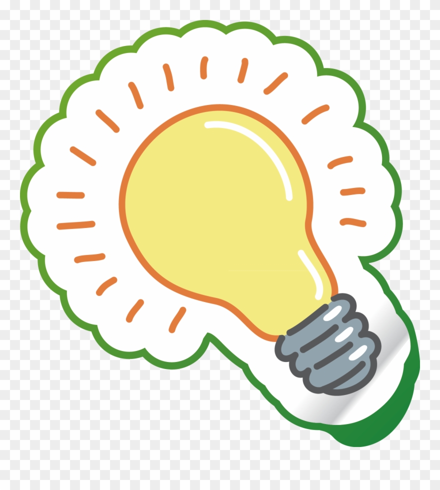 Les Petits Doughnut Breakfast - Incandescent Light Bulb Clipart