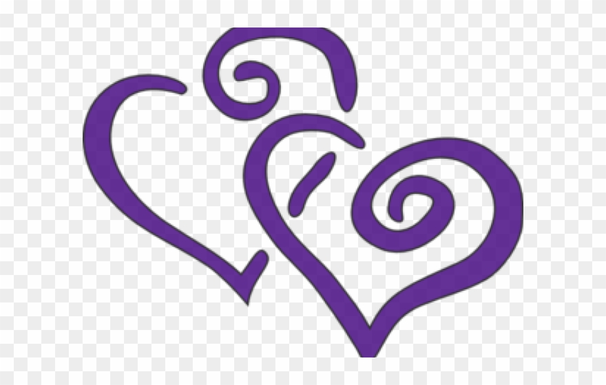 Wedding Band Clipart - Hearts Clip Art - Png Download