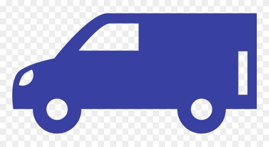Representational Image - Blue Van Clipart - Png Download