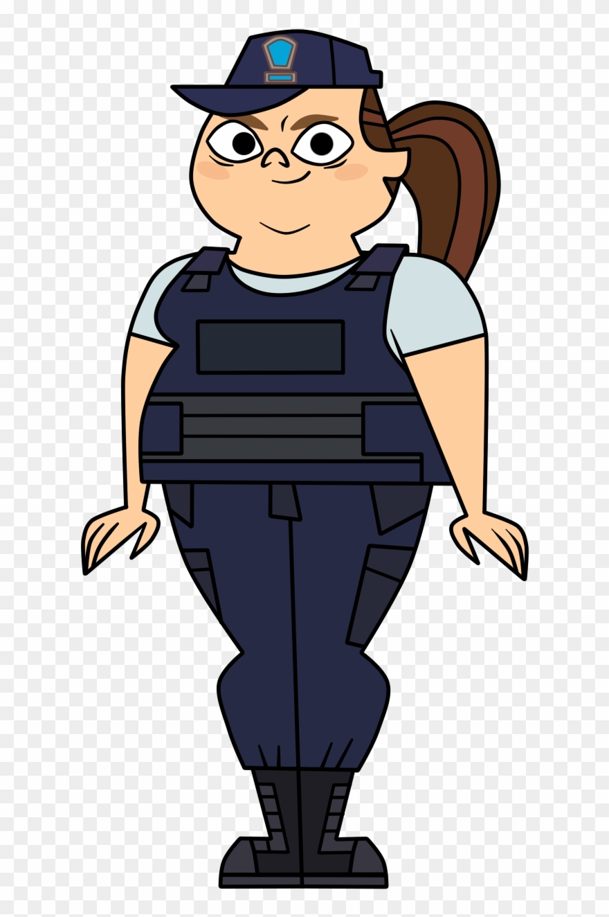 Just A Bulletproof Vest She's Wearing - Total Drama Island Macarthur Clipart