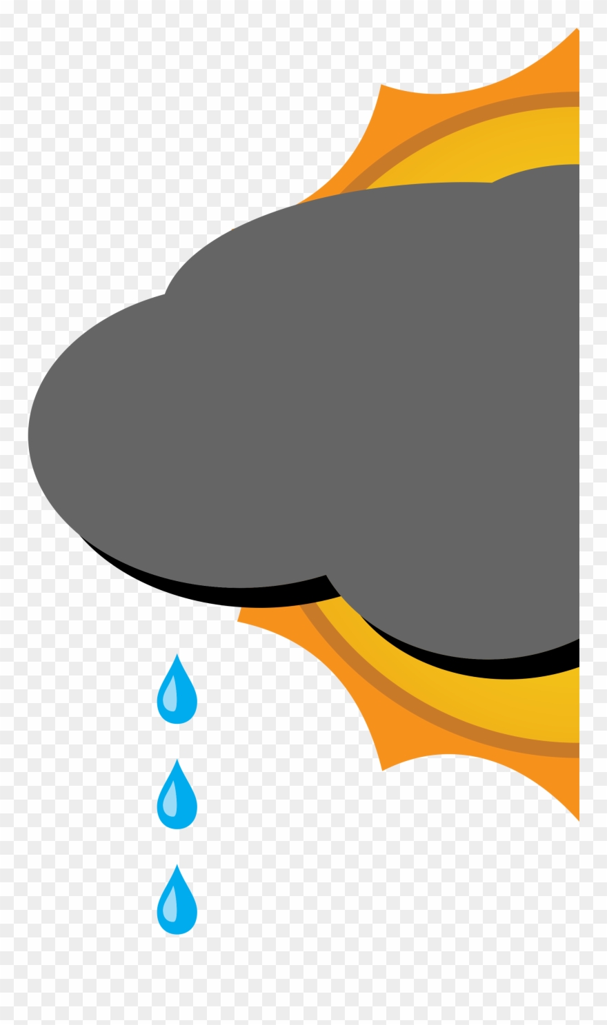 Partly Cloudy Clipart 3, Buy Clip Art - Png Download
