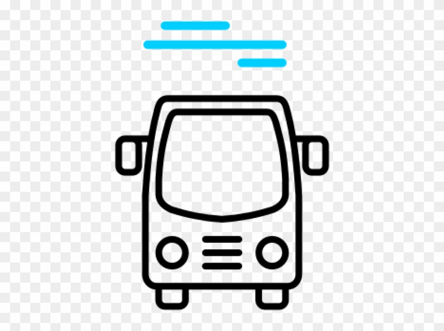 An Illustration Of A Bus - Bus Clipart