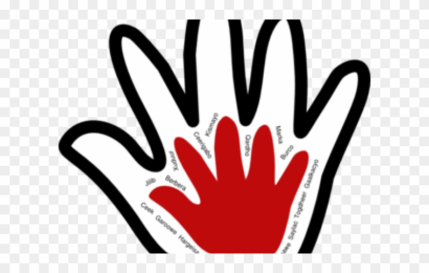Png Free Library Handprint Free On Dumielauxepices - Gambar Kartun Telapak Tangan Clipart