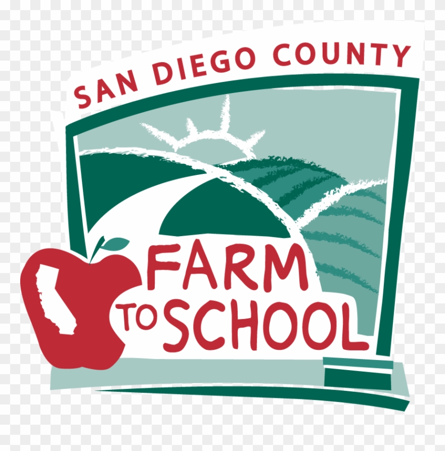 Sdusd Logo Ca Farmtoschool County Final - Farm To School Png Clipart
