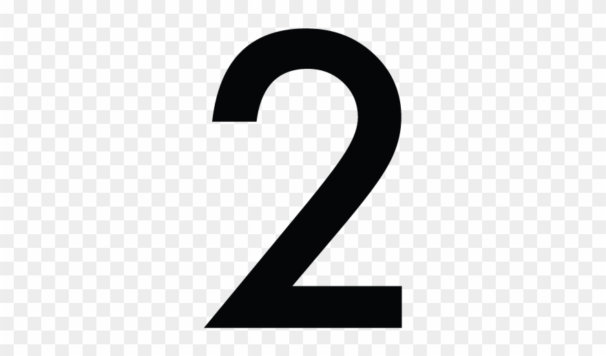 Clipart Numbers Individual Number - 1 Png Transparent Png