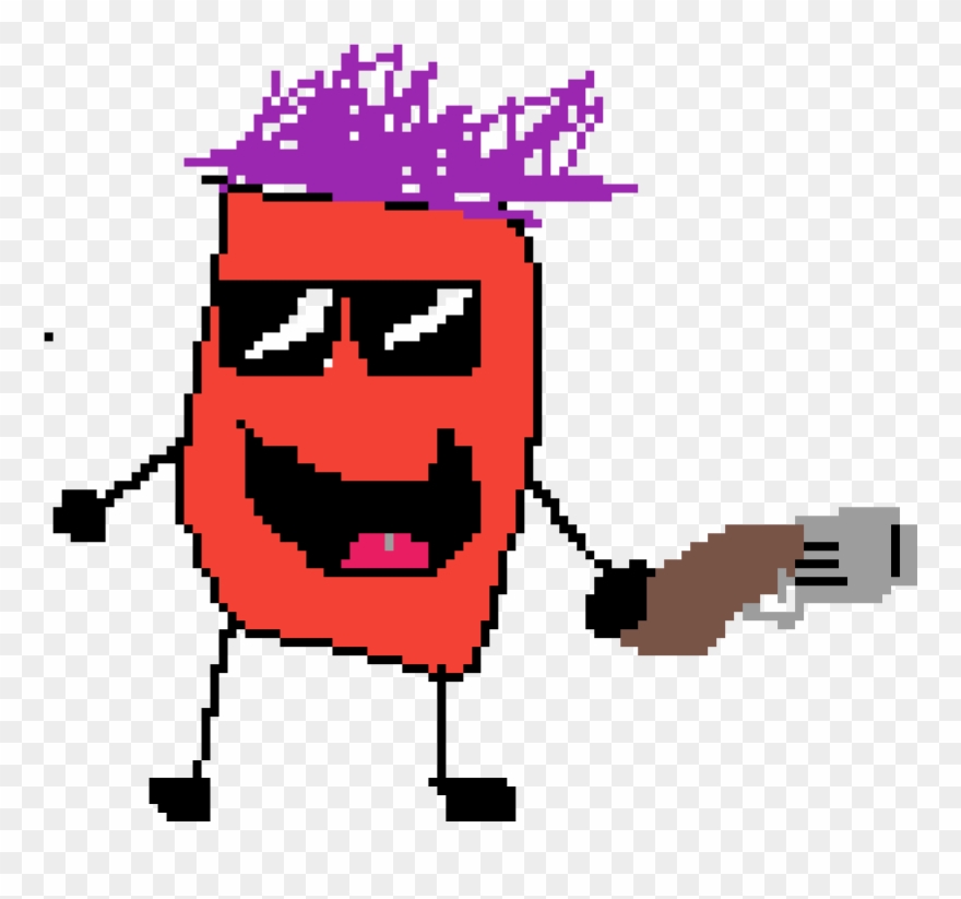 Gangster Bean - Cartoon Clipart