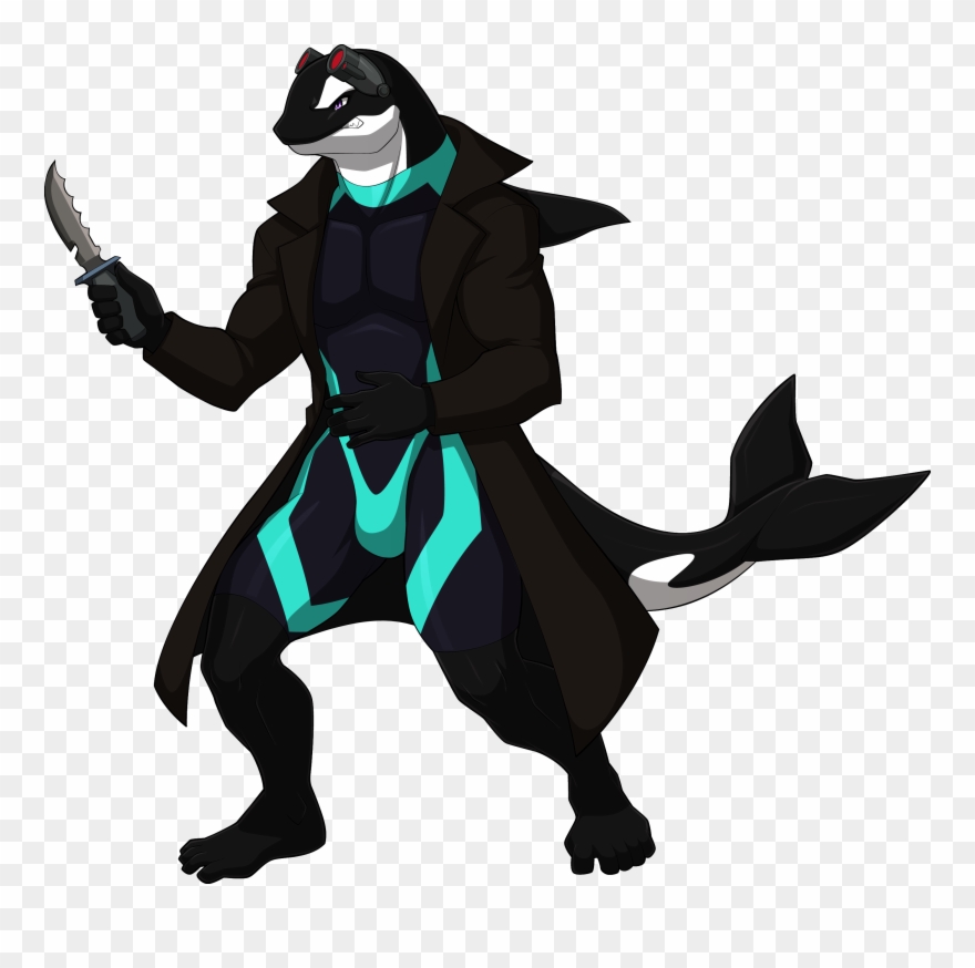 Aquatic Gangster - Illustration Clipart