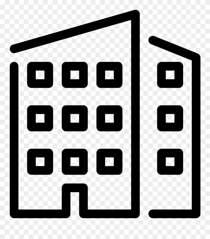 Building Office Building Office Building Office - Office Icon Svg Clipart