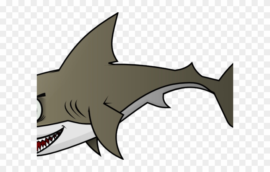 Picture Black And White Library Popular Cliparts Page - Tiburon Cartoon - Png Download