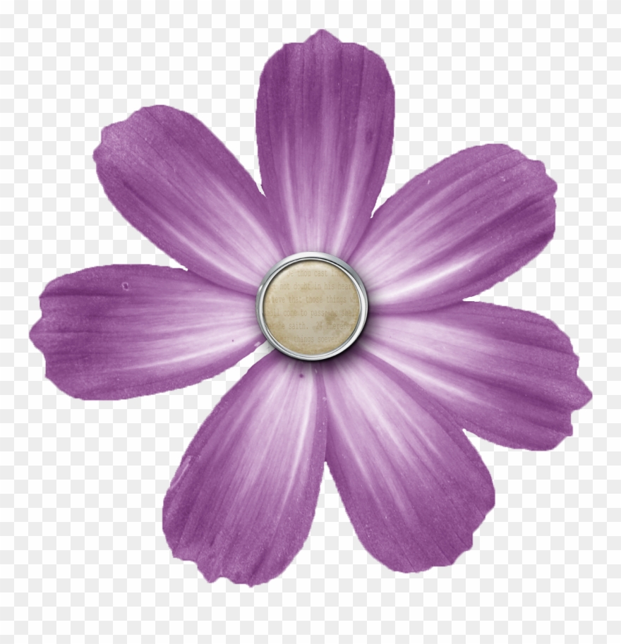 Go To Image - Scrapbook Png Flower Clipart