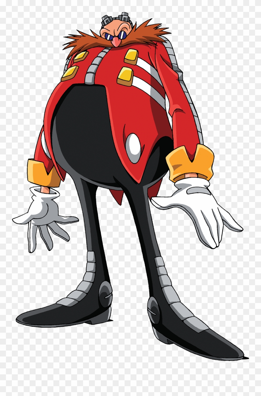 Doctor Eggman - Doctor Eggman Sonic Villain Clipart