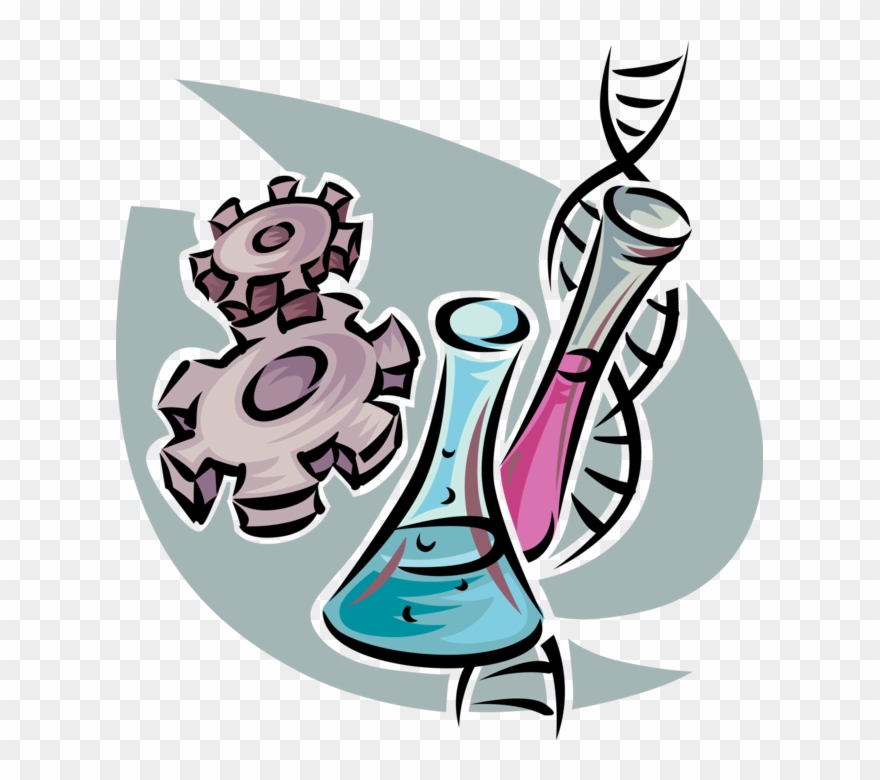 Vector Illustration Of Cogwheel Gears Mechanism With - Gear Clipart