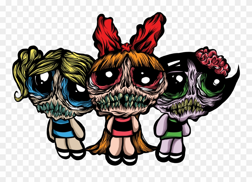 Powerpuff Girls Zombie Clipart