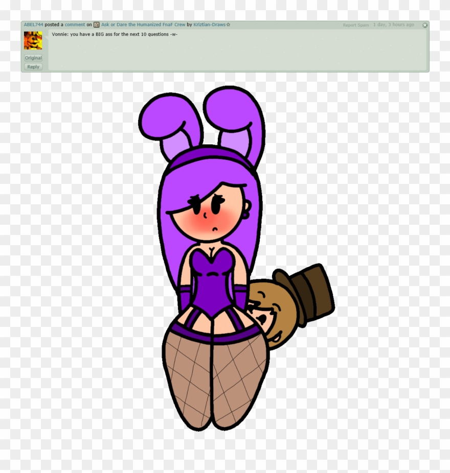 Ask The Humanized Fnaf Question 32 By Kriztian Draws - Fnaf Toy Chica Farting Clipart