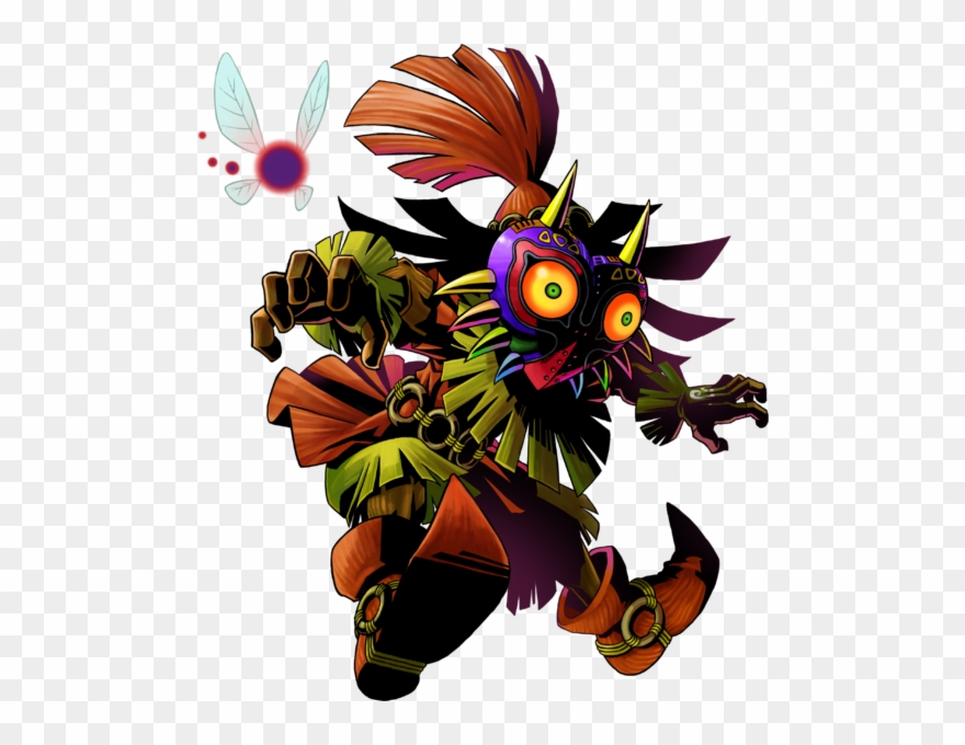 For What Seems Like Months Now, Zelda Fans Have Been - Majoras Mask Skull Kid Clipart
