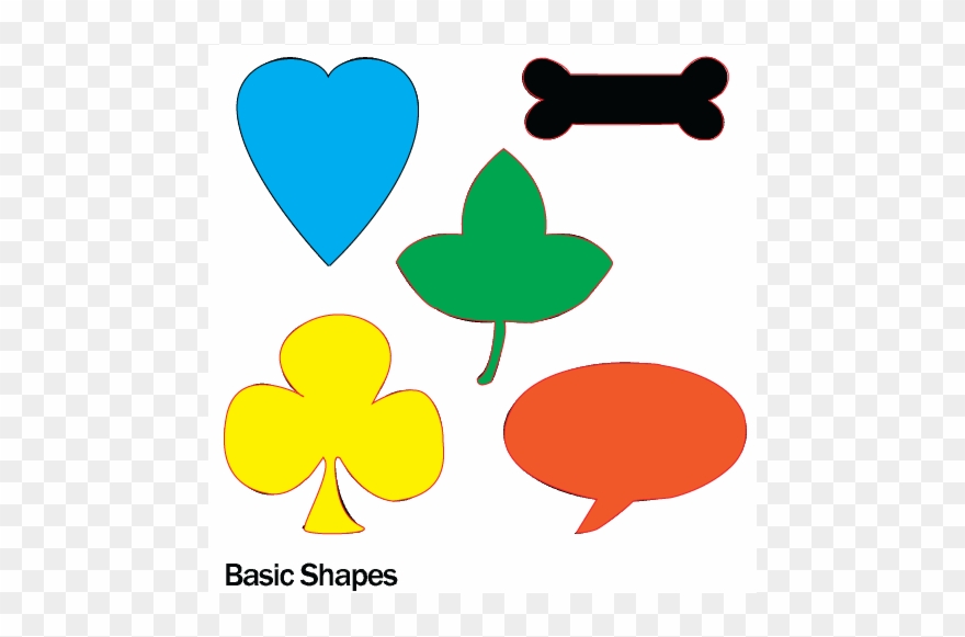 Graphic Design - Pen Tool Basic Shapes Clipart