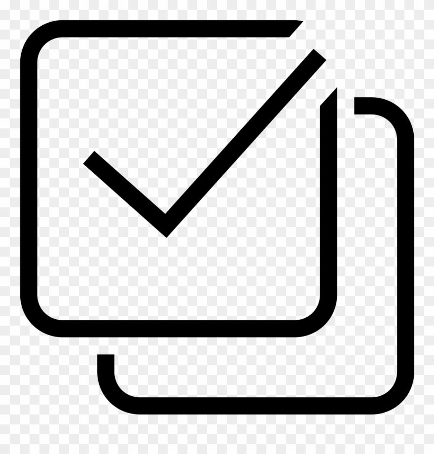 Check-box Icons - Check All Icon Png Clipart