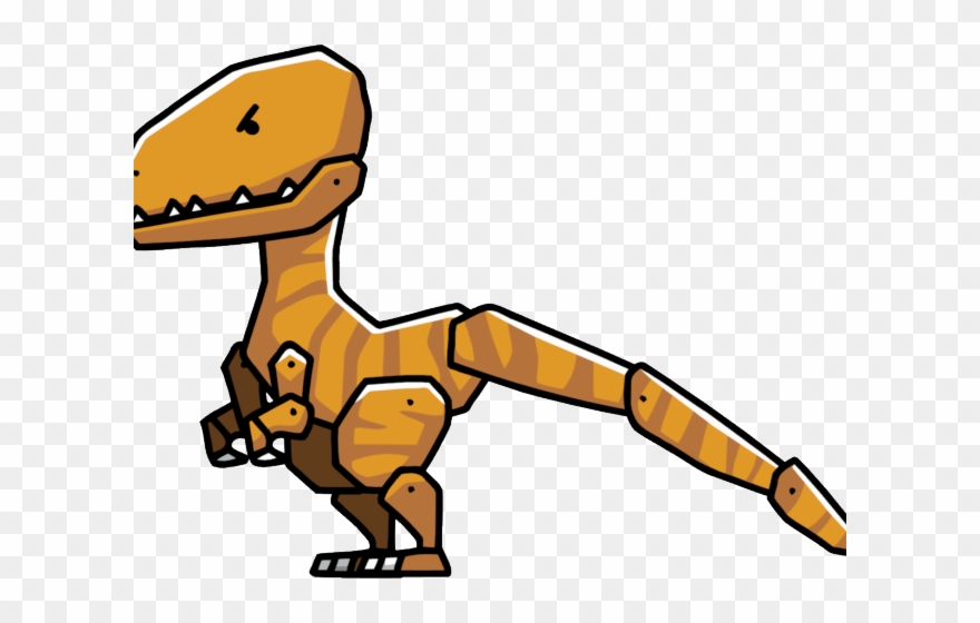 Velociraptor Clipart Prehistoric - Scribblenauts Velociraptor - Png Download