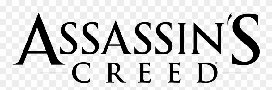 Assassin's Creed Text Logo V2 - Assassin's Creed Logo Png Clipart