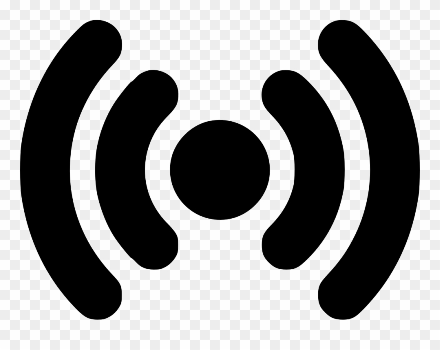 Connection Waves Wifi Antenna Svg Png Icon - Radio Wave Icon Png Clipart