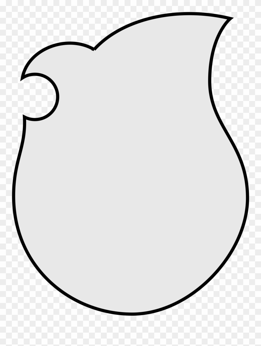 File Black Drop - Bouche Shield 2 Clipart