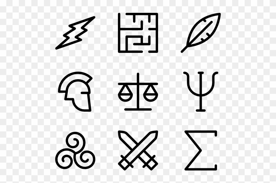 Ancient Greece - Travel Icon Png Transparent Clipart