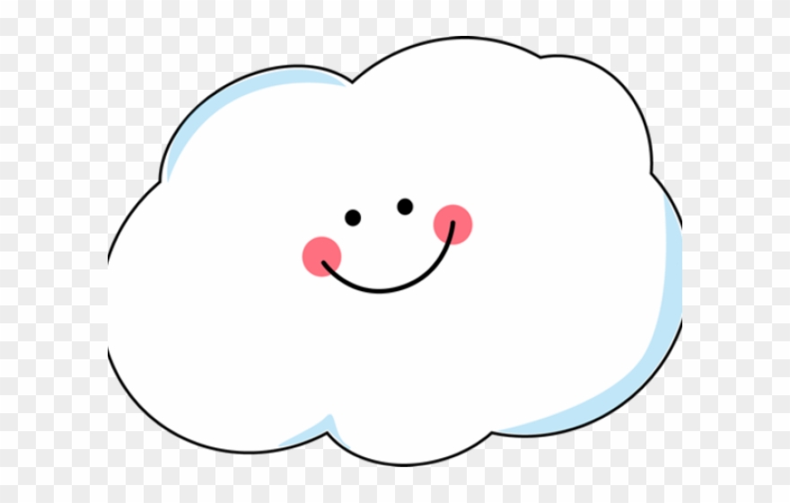Clouds Clipart Face - Png Download