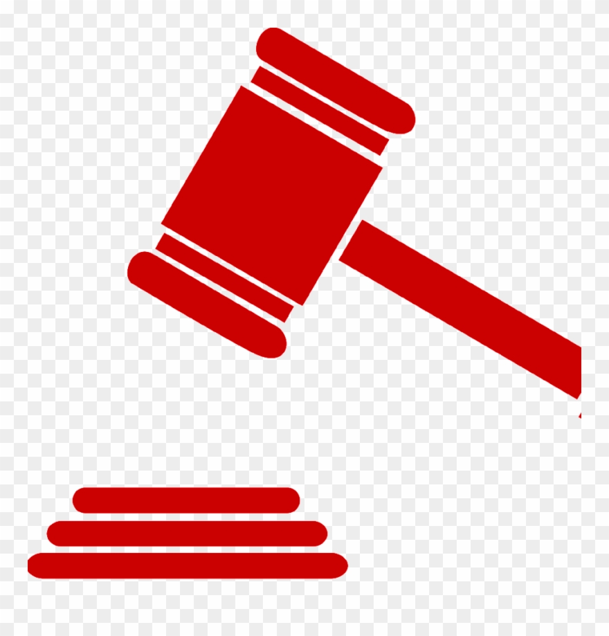 Cherokee Mock Trial - Gavel Clipart Png Transparent Png