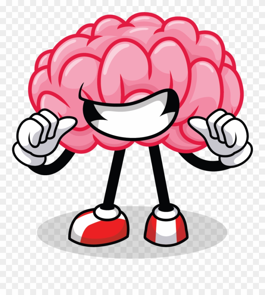 Smiling Brain Clipart