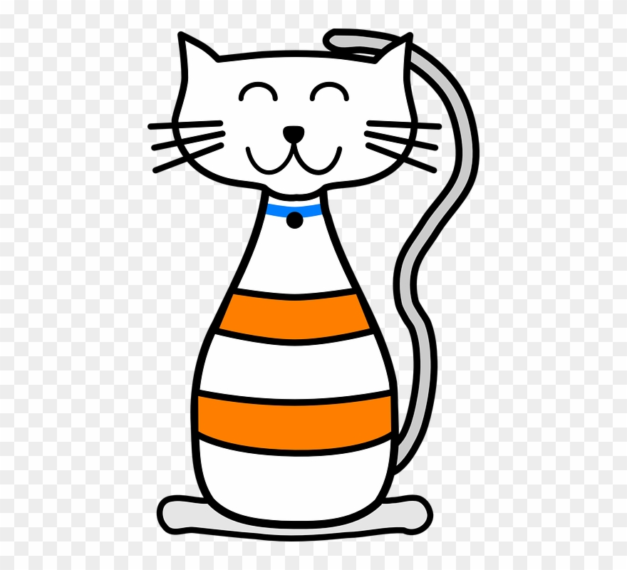 Hello Kitty Reading 10, Buy Clip Art - Cat Smile Clip Art - Png Download