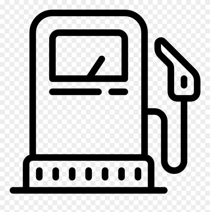 It Is A Icon For A Gas Pump - Gas Station Ios Icon Clipart