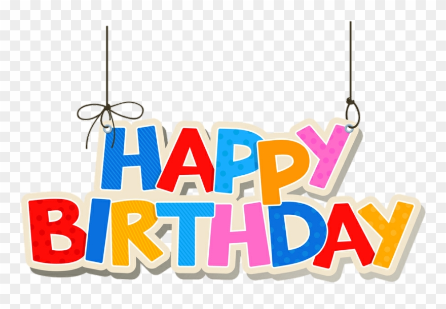 Zahid Gujjar Happy Birthday - Happy Birthday Word Clipart - Png Download