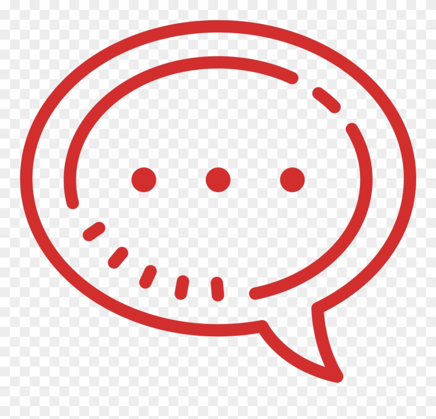Speaking Bubble Icon Download - Face Clipart