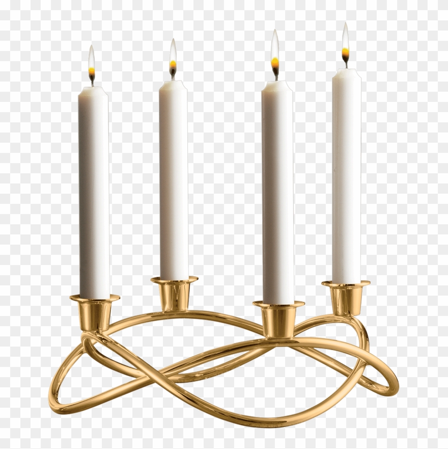 Season Candleholder Wreath Gold Plated Georg Jensen - Georg Jensen Season Candle Holder Gold Clipart