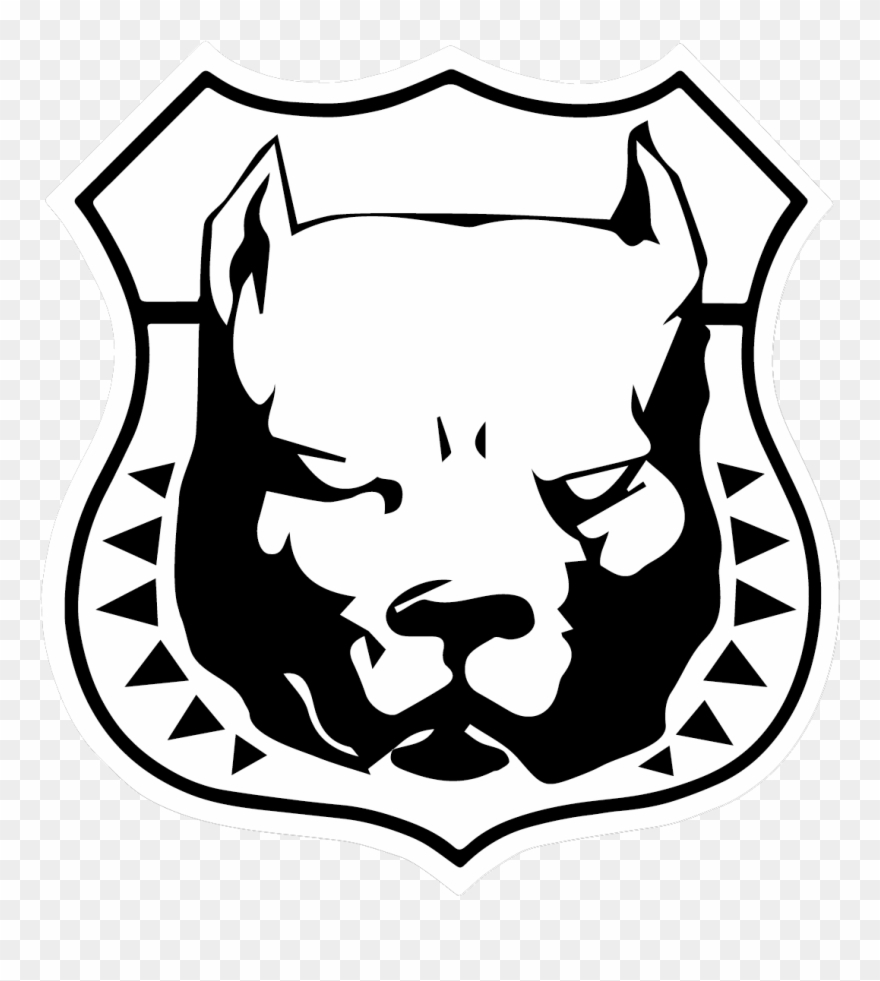 Collection Of Clipart - Pitbull Tribal - Png Download