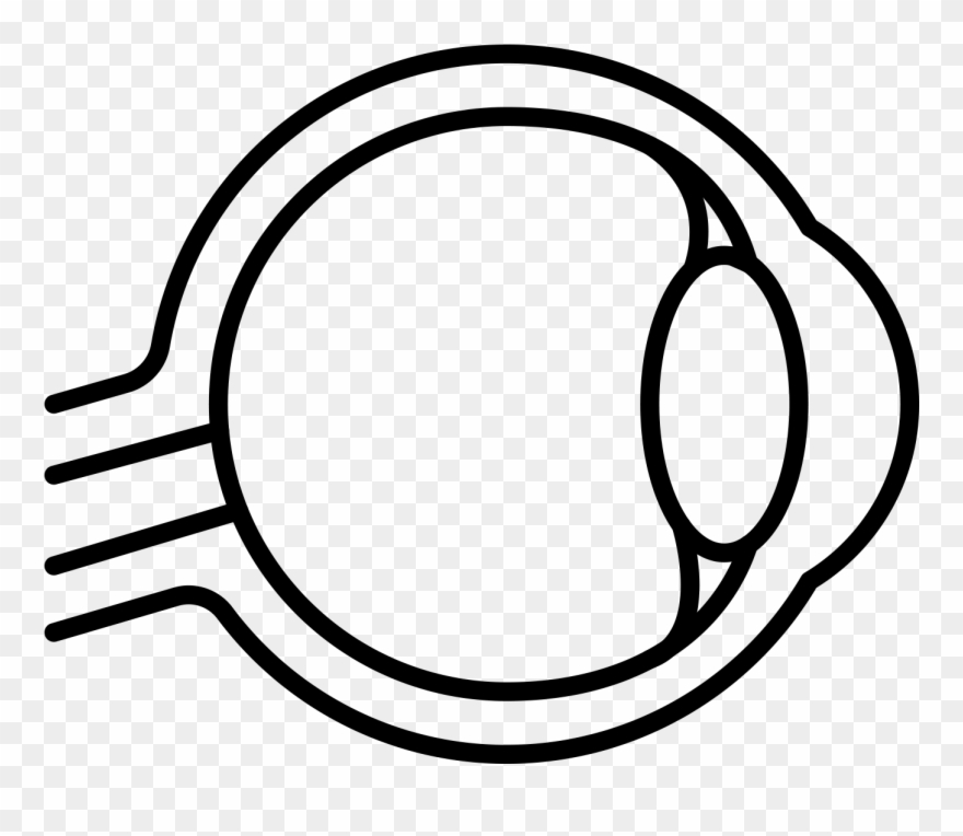 Glaucoma - Line Art Clipart
