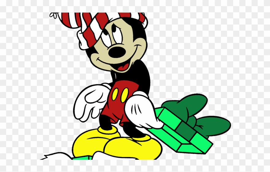 Christmas Clipart Goofy - Mickey Mouse And Minnie Mouse - Png Download