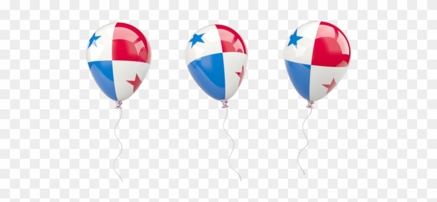 Panama Flag Png Transparent Images - Air Balloons Panama Png Clipart