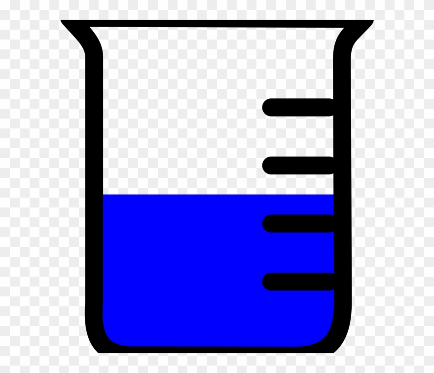 Poll Of The Day Half Full Beaker Clipart (1568751) PinClipart