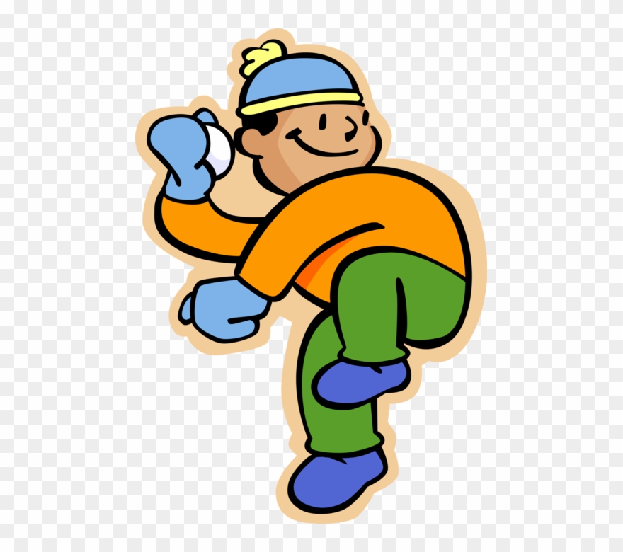 Vector Illustration Of Primary Or Elementary School - Snowball Fight Clipart Transparent Background - Png Download