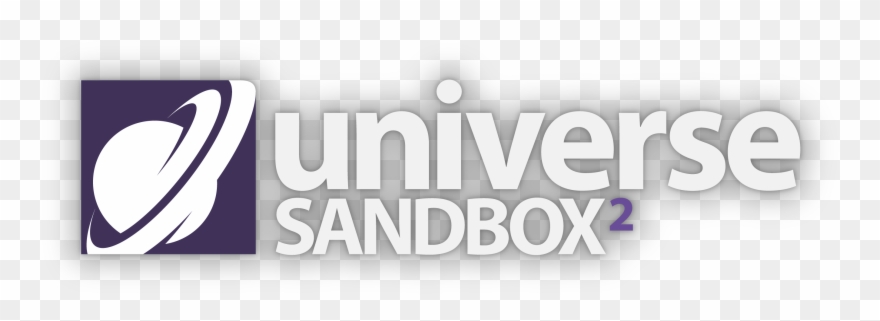 Universe Sandbox 2 Logo For Dark Backgrounds - Universe Sandbox 2 Png Clipart