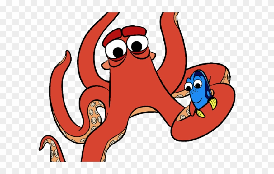 Destiny Clipart Hank - Polvo Nemo Em Png Transparent Png