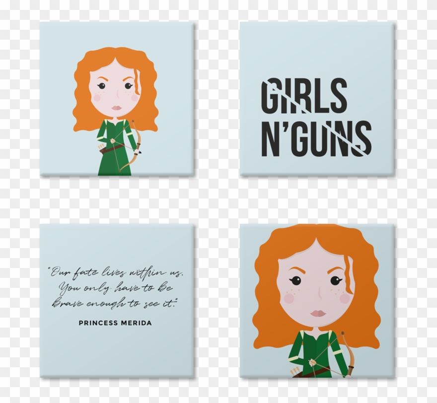 Magneto Merida De Fábia Mourana - Cartoon Clipart