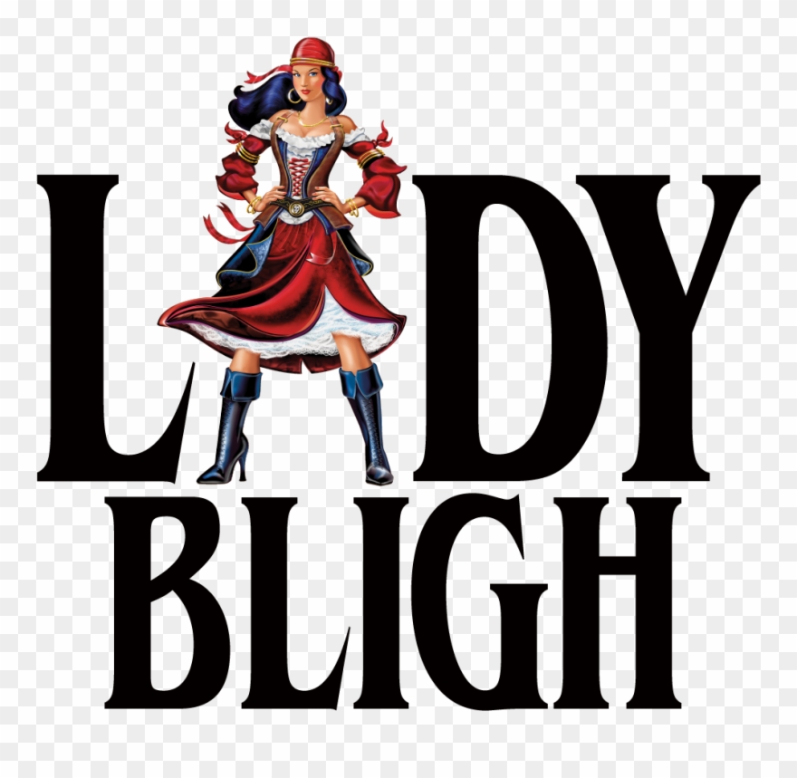 Lady Bligh And Captain Morgan Clipart